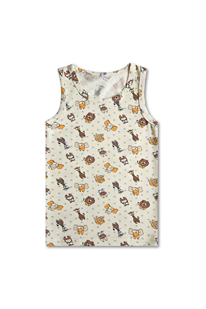 GizaKids 95% Cotton Boys' Singlet Set of 3