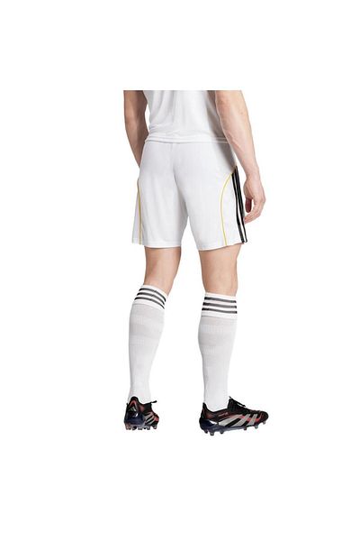 adidas Ανδρικό λευκό σορτς REAL H SHO JJ1926