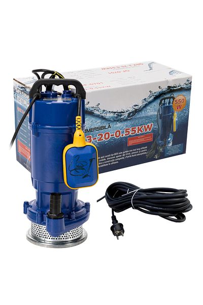 COBI SMART® Submersible water pump QDX-20M, 0.55 kW, with float, 20 m delivery height - COBI SMART®