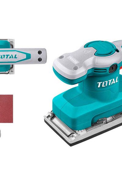 TOTAL Total tools Finishing sander 90 mm x 180 mm 320 W + 5 pcs sand papers