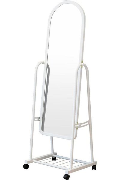 rexa Standing Mirror With Holder White 123 * 45 * 65Centimeter