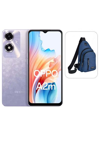 OPPO A2M 5G Dual SIM Flying Frost Purple 4+4GB 8GB RAM 128GB International Version With Crossbody Ba