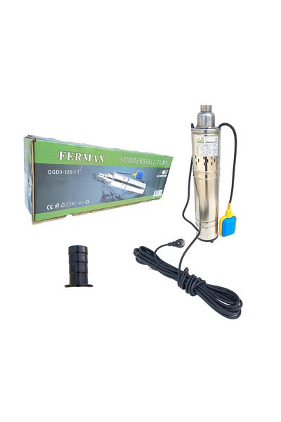 COBI SMART® Pompa de apa submersibila tip tun QGD, 1.1 kW, 3000 l/h, 2850 rot/min, cu plutitor, 120 m refulare