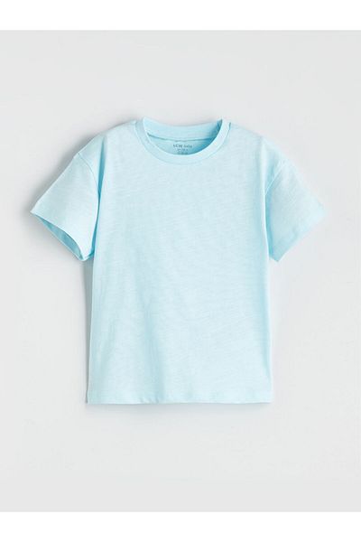 LC Waikiki Lcw Crew Neck Baby Boy T-Shirt and Shorts Pack of 2