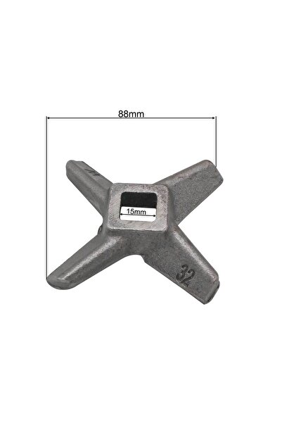 COBI SMART® Cutit metal clasic pentru masina de carne Nr.32, 15x88 mm, rezist...