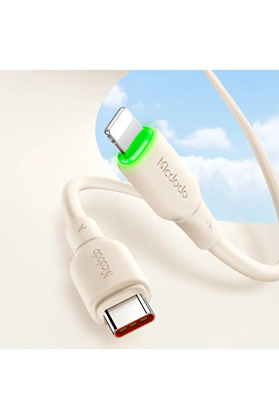 Mcdodo CA-4760 TYPE-C TO LİGHTNİNG 36W LED IŞIKLI 1.2M KABLO