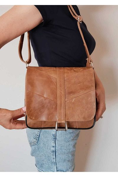 atter Genuine Leather Unisex Bag (24cm X 23cm)