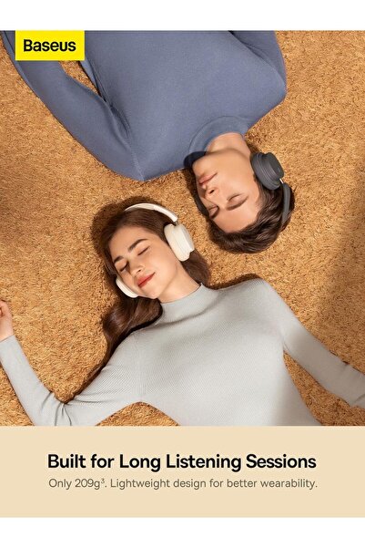 Baseus Bowie D05 Wireless Headphones Grey