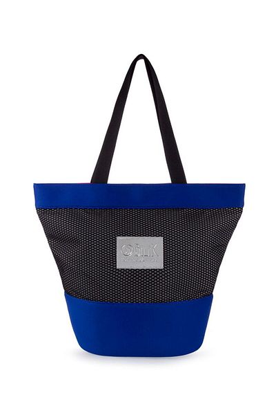 Bilik Deri Geantă de plajă pentru femei Saks Blue Beach-zl