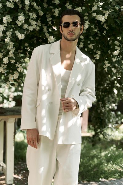 BOHEMAİ Ανδρικό μπουφάν Ayyubay Blazer - ECRU