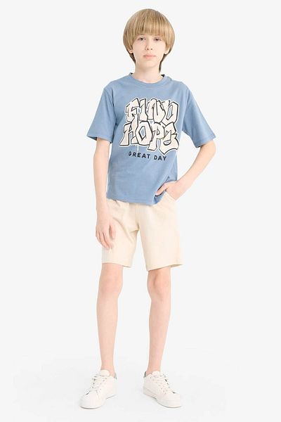DeFacto Indigo Boy's Bottom-Top Set E4690A8/In13