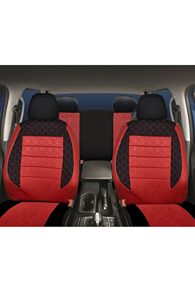 shop Lada Vega Uyumlu Kırmızı Oto Koltuk Kılıfı (TAM TAKIM ÖN ARKA ARAÇ KOLTUK KILIFI)