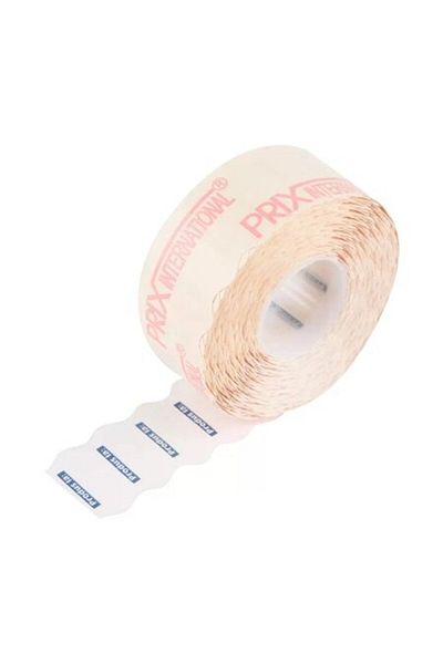 Prix International Adhesive price tags - preprinted 'Produs la', 26x12mm, 1500 tags/roll