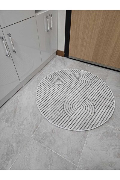 AKSU Decorative Prime Spil Stone Round Non-Slip Base Soft Carpet First Quality Anti-Slip Washable
