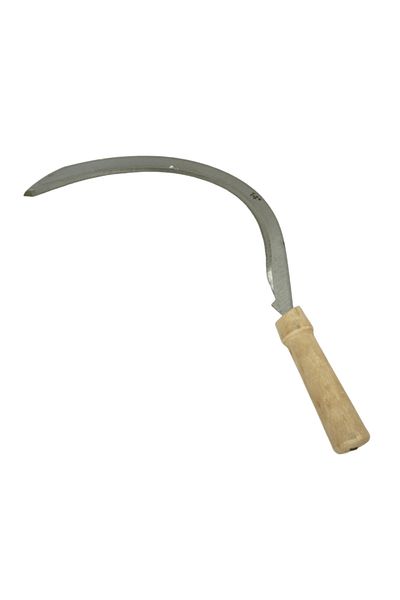 COBI SMART® Serrated steel sickle, wooden handle, 40 cm - COBI SMART®