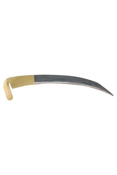 COBI SMART® Complete set of manual scythe, 70 cm, wooden handle 190 cm, fixing ring, sharpening stone and sheath