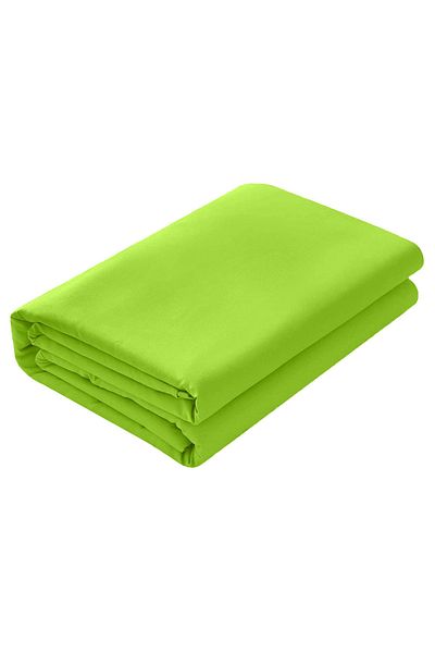Five Store Bed sheet made of 100% ranforce cotton, density 120 g/m2, Green, 180/220cm