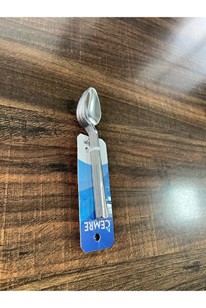 ENASHOP Stainless Steel Tea Spoon Set – 12 Pieces – Classic Flat Model