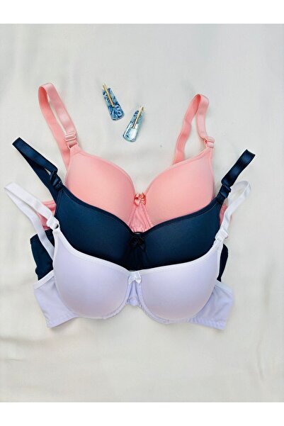 İNKO İÇ GİYİM Економічний бюстгальтер без наповнювача з 3-ма чашками
