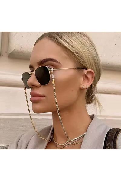 derokas 316 L Auger Model Glasses Chain Guaranteed Not to Tarnish
