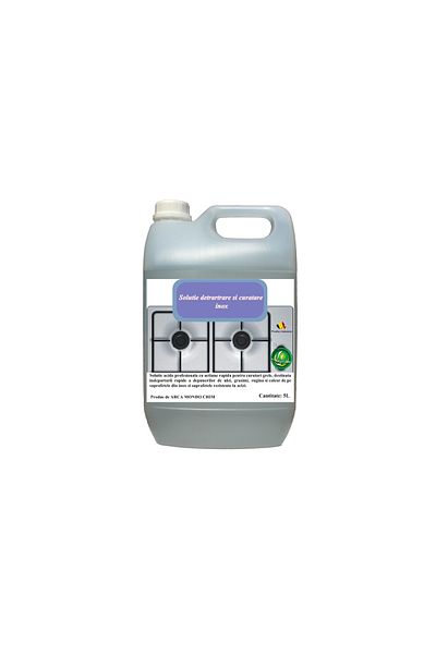 ARCA LUX Solutie curatare inox Arca Lux, Bidon 5 L