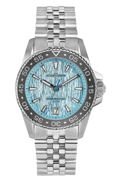 Jacques Lemans 1-2205m Liverpool Diver Men's Wristwatch