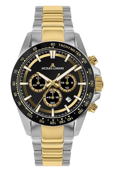 Jacques Lemans 1-2207D Liverpool Chronograph Men's Wristwatch