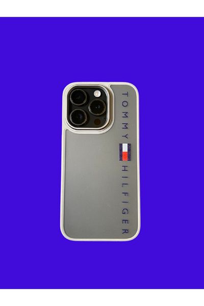 Tommy Hilfiger Phone case compatible with iPhone 14, Tommy Hilfiger, gray