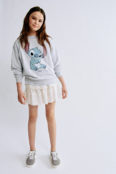 H&M Baskılı Sweatshirt