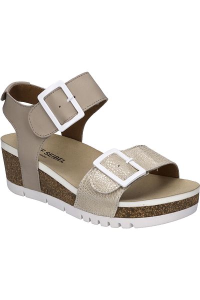 Josef Seibel JOSEF SEIBEL Quinn 02 | Sandale für Damen | Bej Quinn 02, creme-kombi