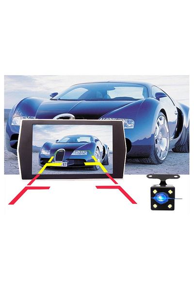TECHSTAR ® T667 Fullhd Dual Car Dvr Video Camera, 170° Angle, 4" Display, Motion Sensors And Night Vi