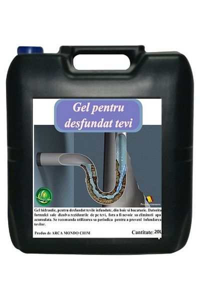 ARCA LUX Gel pentru desfundat tevi Arca Lux, Bidon 20L