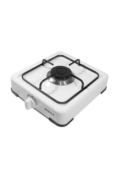 COBI SMART® Plita pe gaz (aragaz) 1 ochi NURGAZ, 1500 W, 29x34x9 cm, alb - COBI SMART®