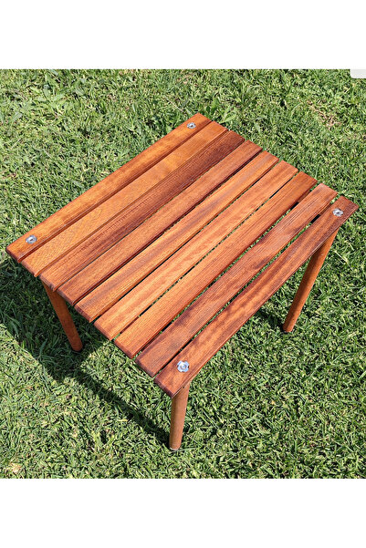 Metta's Shop El yapımı ahşap kamp masası