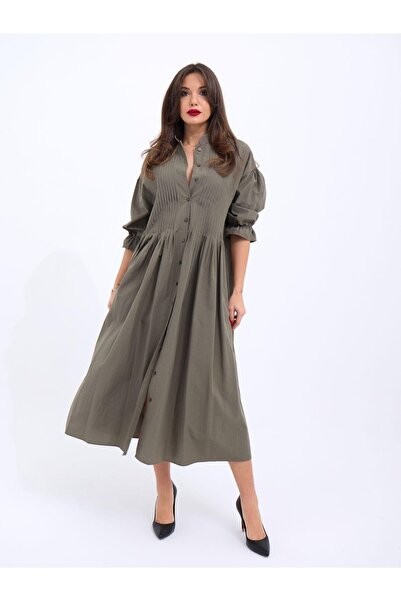 Queene Dreams 5865 Dress-Khaki