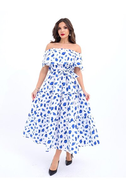 BÜŞRA TEZEL MODA 6473 فستان-سبرينغز