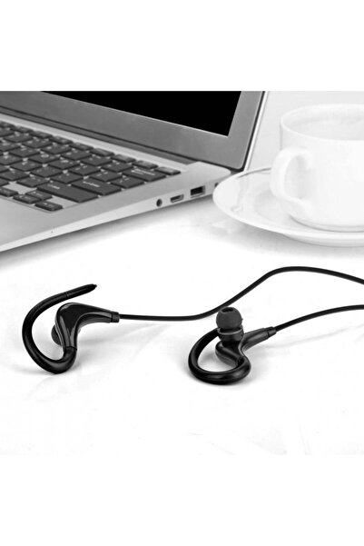 TECHSTAR Căști wireless ® BT200, Bluetooth 4.1, audio HD, rezistente la transpirație, comenzi cu fir, negre