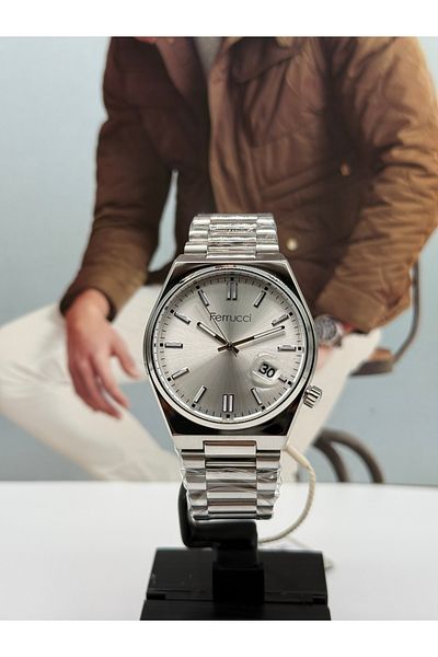 Ferrucci Men's Watch Waterproof with 2 Years Warranty 02223m