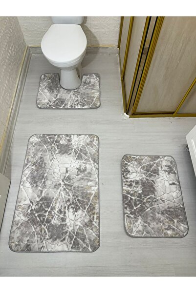 Plato مجموعة مقعد المرحاض 60X 90 بقاعدة مضادة للانزلاق