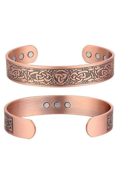 OEM XTERRA THERAPEUTIC MAGNETIC BRACELET MADE OF 99.99% PURE COPPER WITH 6 NEODYMIUM MAGNETS | Model VS737