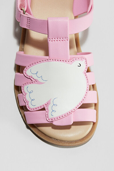 H&M Aplikeli Sandalet