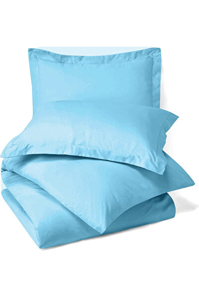 Five Store Duvet cover made of 100% ranforce cotton, density 120 g/sqm, Blue, 140/210cm