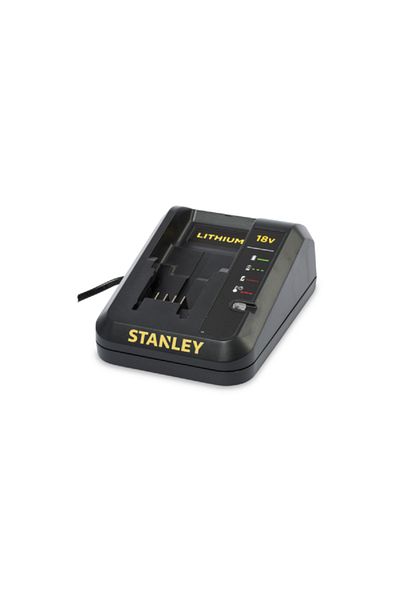 Stanley 18V 2-Lithium Ion Battery Cordless Hammer Drill Yellow and Black 13mm