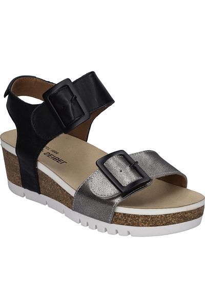 Josef Seibel JOSEF SEIBEL Quinn 02 | Sandale für Damen | Grau Quinn 02, basalt-kombi