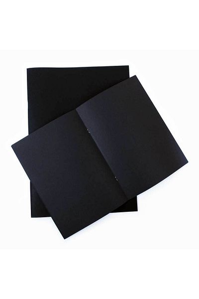 daço Daco A4 Black Paper Pad A4, 30 Tabs, 140 gsm
