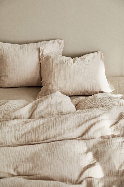 H&M Tek Kişilik Muslin Nevresim Takımı