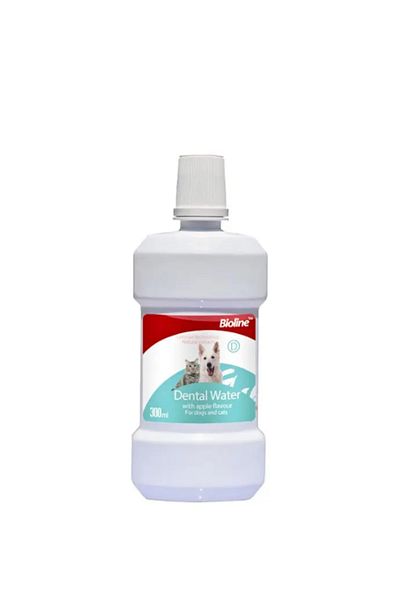 Bioline Dental Water for Cats & Dogs - 300ml Fresh Breath & Tartar Control