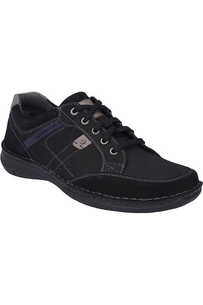 Josef Seibel JOSEF SEIBEL Anvers 42 | Halbschuh für Herren | Schwarz Anvers 42, schwarz-kombi