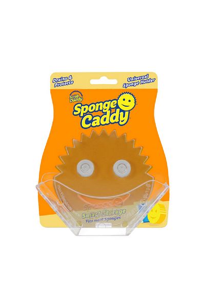 Scrub Daddy High-Quality Plastic Universal Sponge Caddy Clear