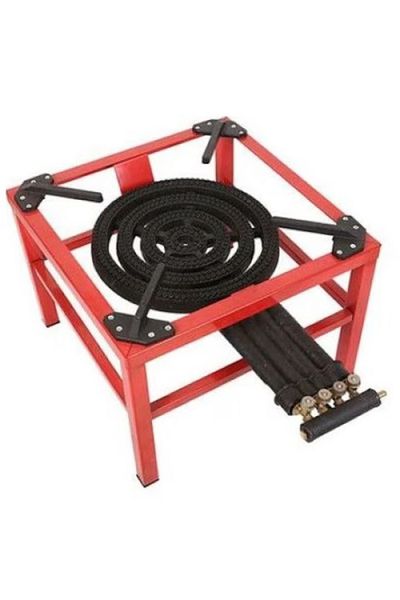 COBI SMART® Gas burner, 4 burners, 20.8 kW, cast iron and steel, for outdoor use